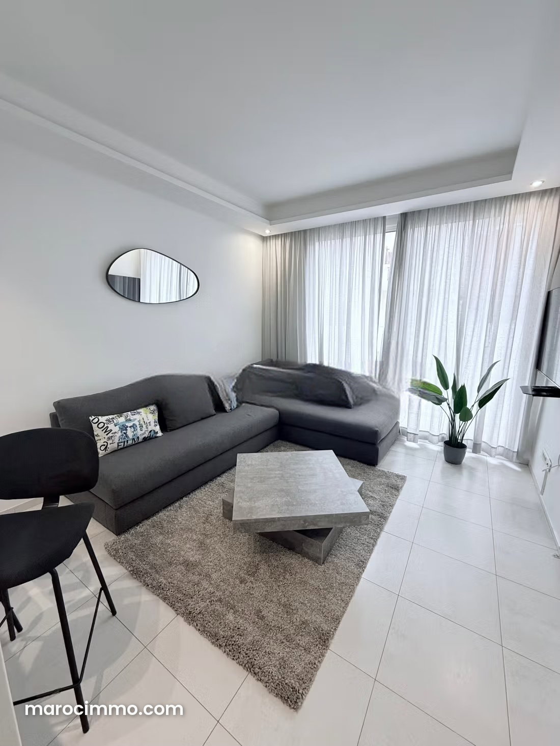 Appartement meublé à louer à Bourgogne Casablanca — Casablanca