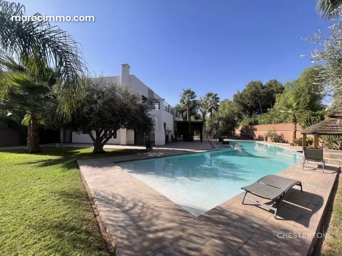 270 m² Villa with Lagoon Pool and 1,200 m² Garden, Marrakech — Marrakesh