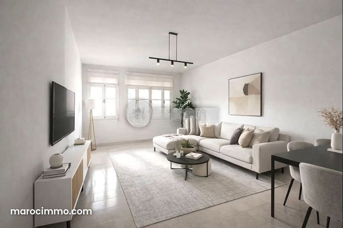 Appartement à vendre 85 m², 3 chambres Mers Sultan Casablanca