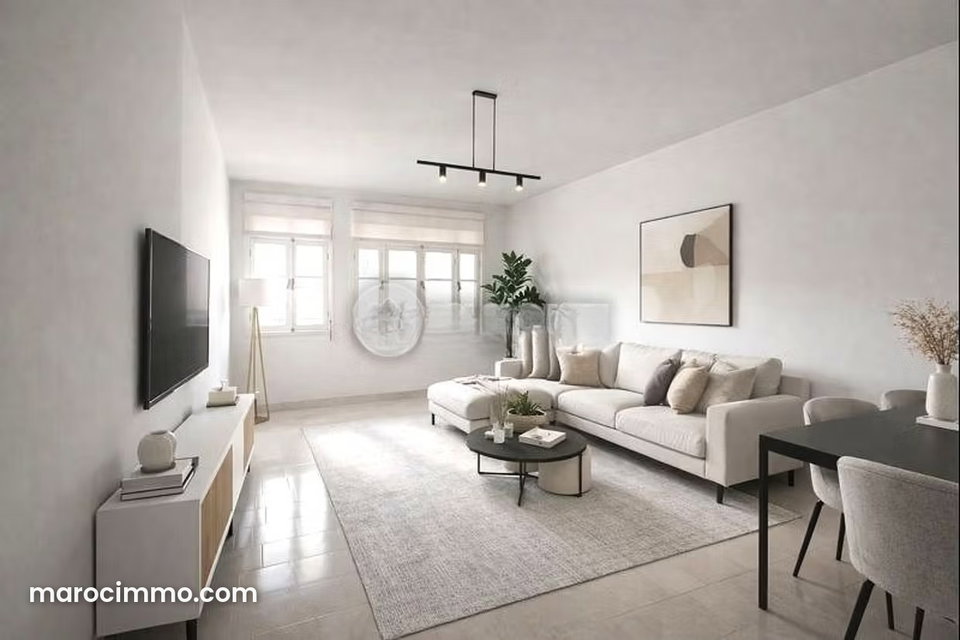 Appartement à vendre 85 m², 3 chambres Mers Sultan Casablanca