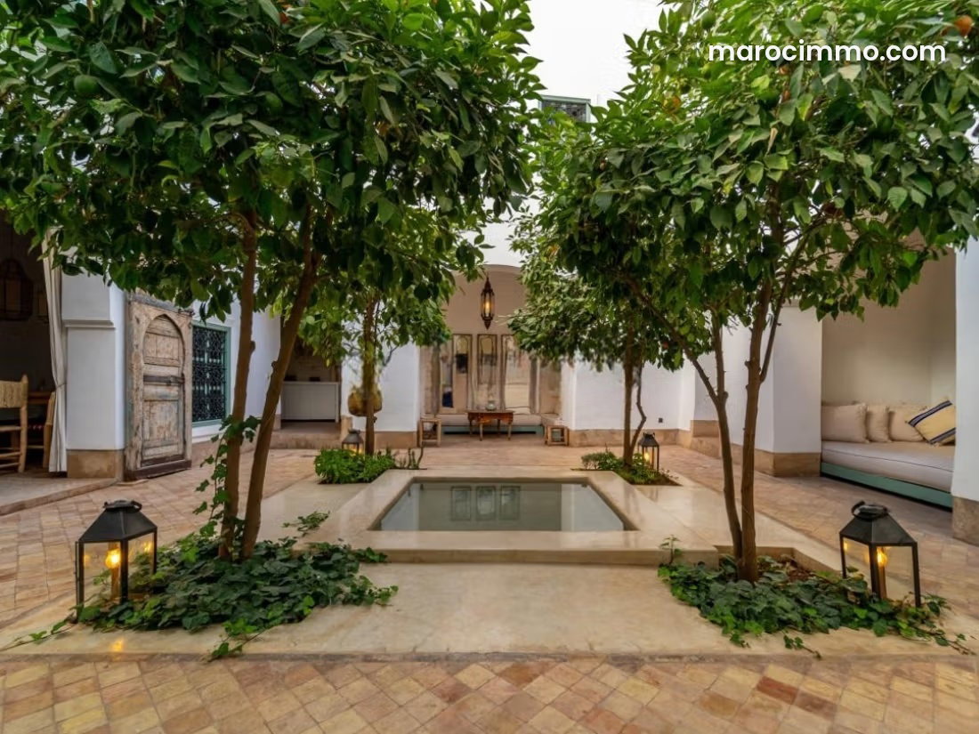 Riad 5 chambres avec piscine, Kennaria, Marrakech — Marrakech