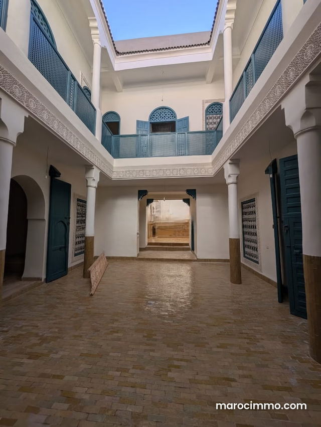 Riad titré avec piscine à vendre – Zaouia Abassia — Marrakech