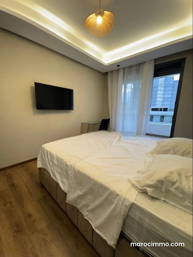 Très bel appartement en location à Casablanca Finance City. 1 Pièce. Bien meublé — 4