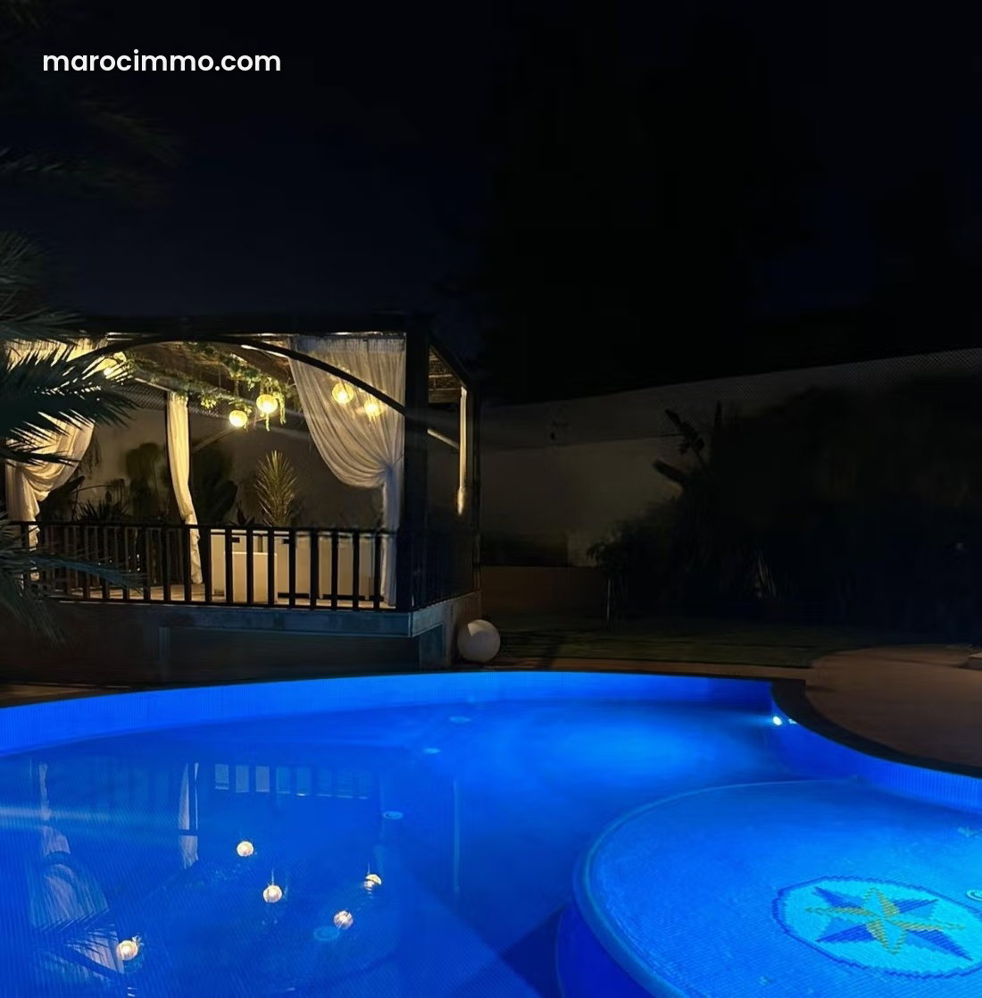 Prestigious 2,000 m² Villa with Swimming Pool and Private Garden, Souissi, Rabat — Rabat