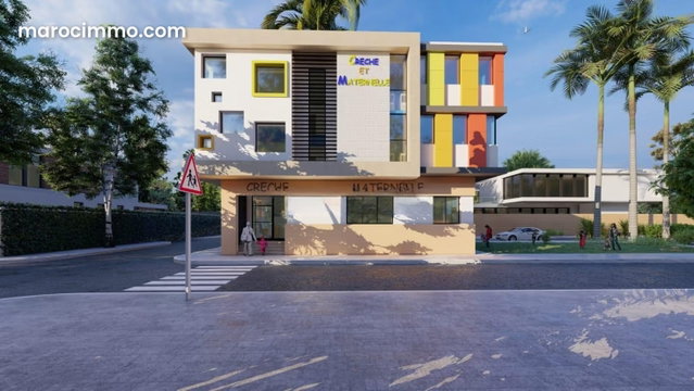 Vente terrain à Ain Aouda. Superficie 126 m² — 2