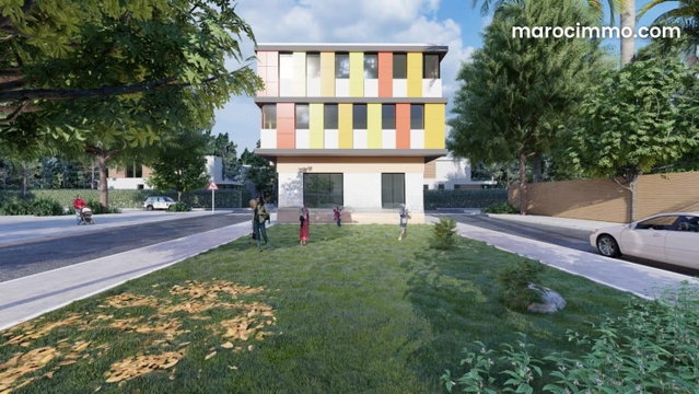 Vente terrain à Ain Aouda. Superficie 126 m² — 3