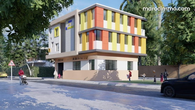 Vente terrain à Ain Aouda. Superficie 126 m² — 4
