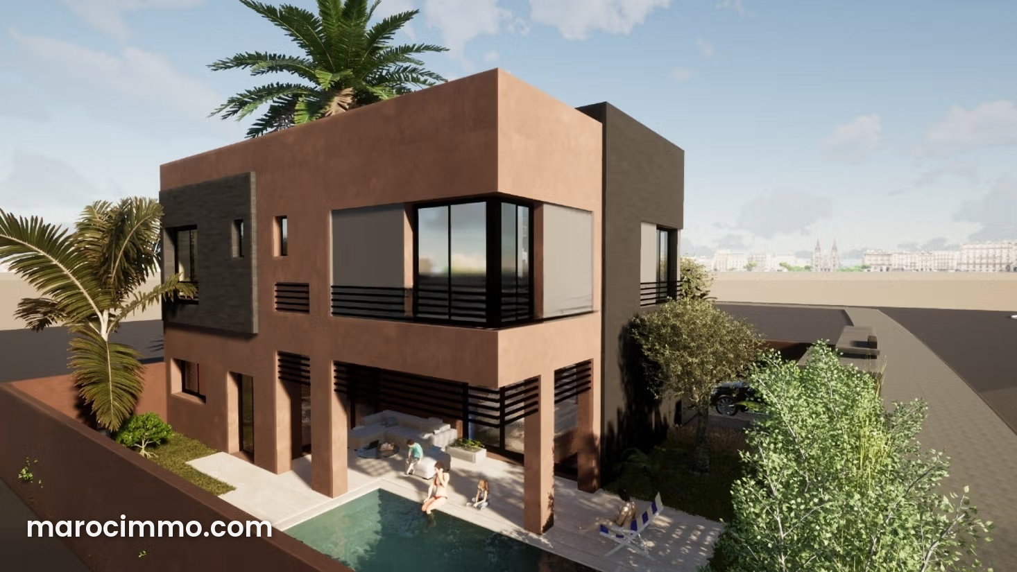 412 m² Serviced Plot in a Residential Development on Route d’Amezmiz, Marrakech — Marrakesh