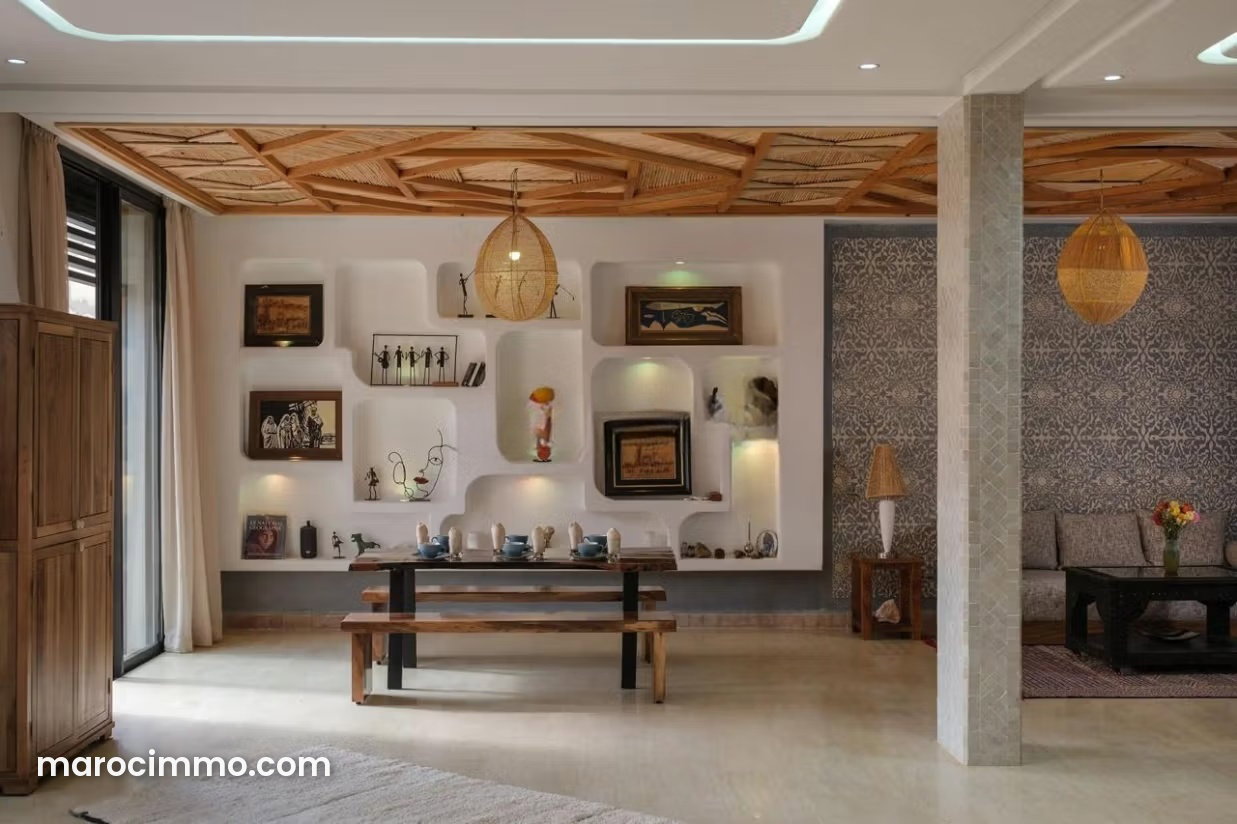 Villa meublée 250 m², Amelkis golf, Marrakech, vue Atlas — Marrakesh