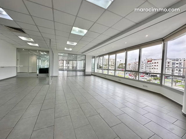 Beautiful Offices for Rent in Moulay Youssef. 254 m² Surface. Parking Spaces — 5