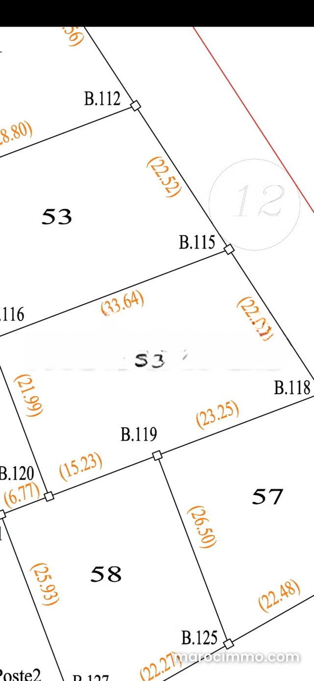 687 m2 Land for Sale 10 minutes from Casablanca — 2
