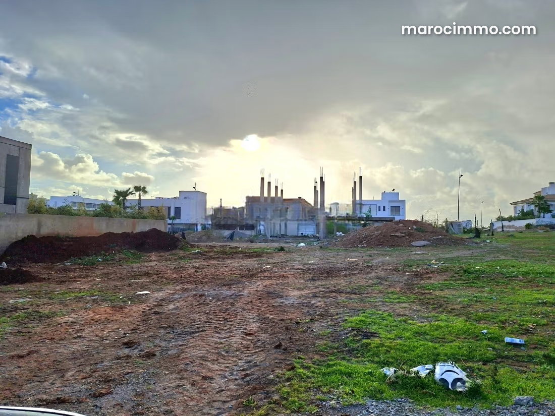 687 sqm Plot with Sea Views, Dar Bouazza — Dar Bouazza