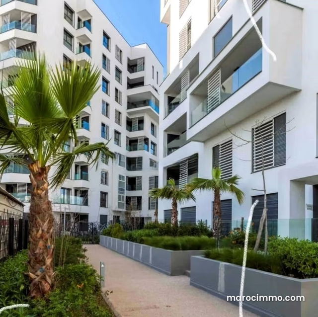 Studio Neuf haute Gamme 55m2 à Casa financier City — الدار البيضاء