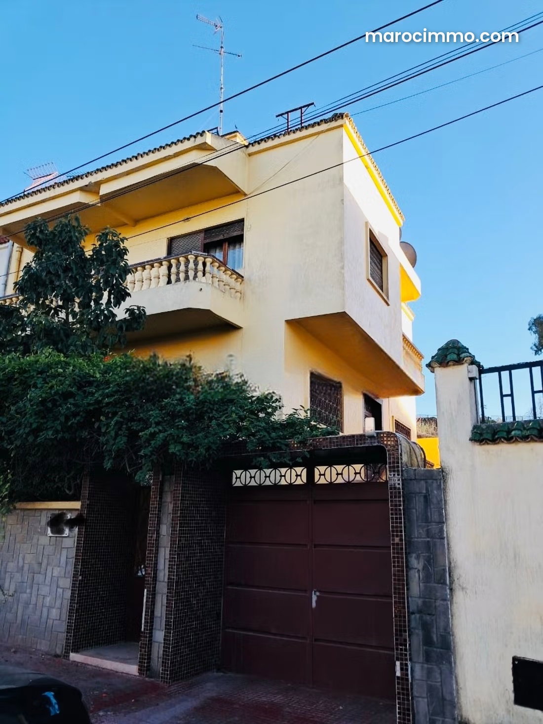 Villa 350 m² avec vue montagne, Moujahidine, Tanger — Tangier