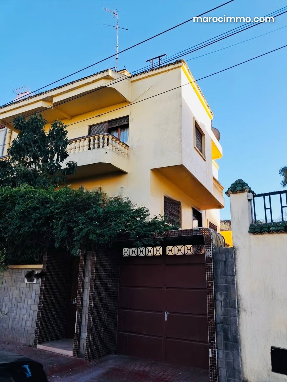 Villa à vendre – 3 façades – Moujahidin, Tanger