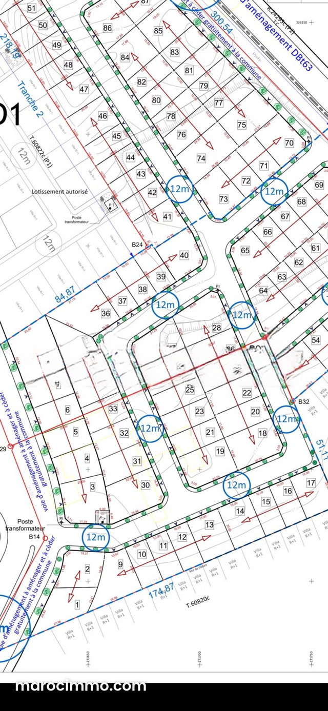Terrain d’angle 407m² – Dar Bouazza — 3
