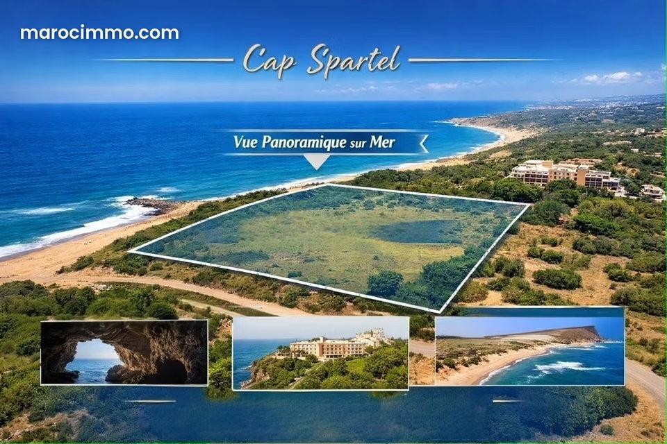 Exceptional Tourist Land for Sale at Cap Spartel