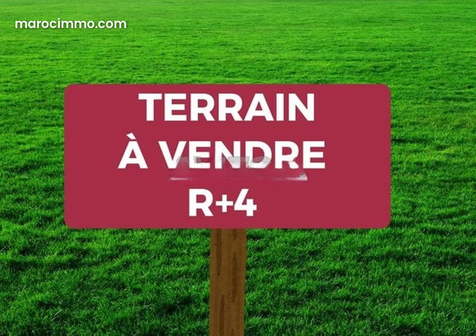 For Sale Splendid 750m2 Land on High Agdal R+4