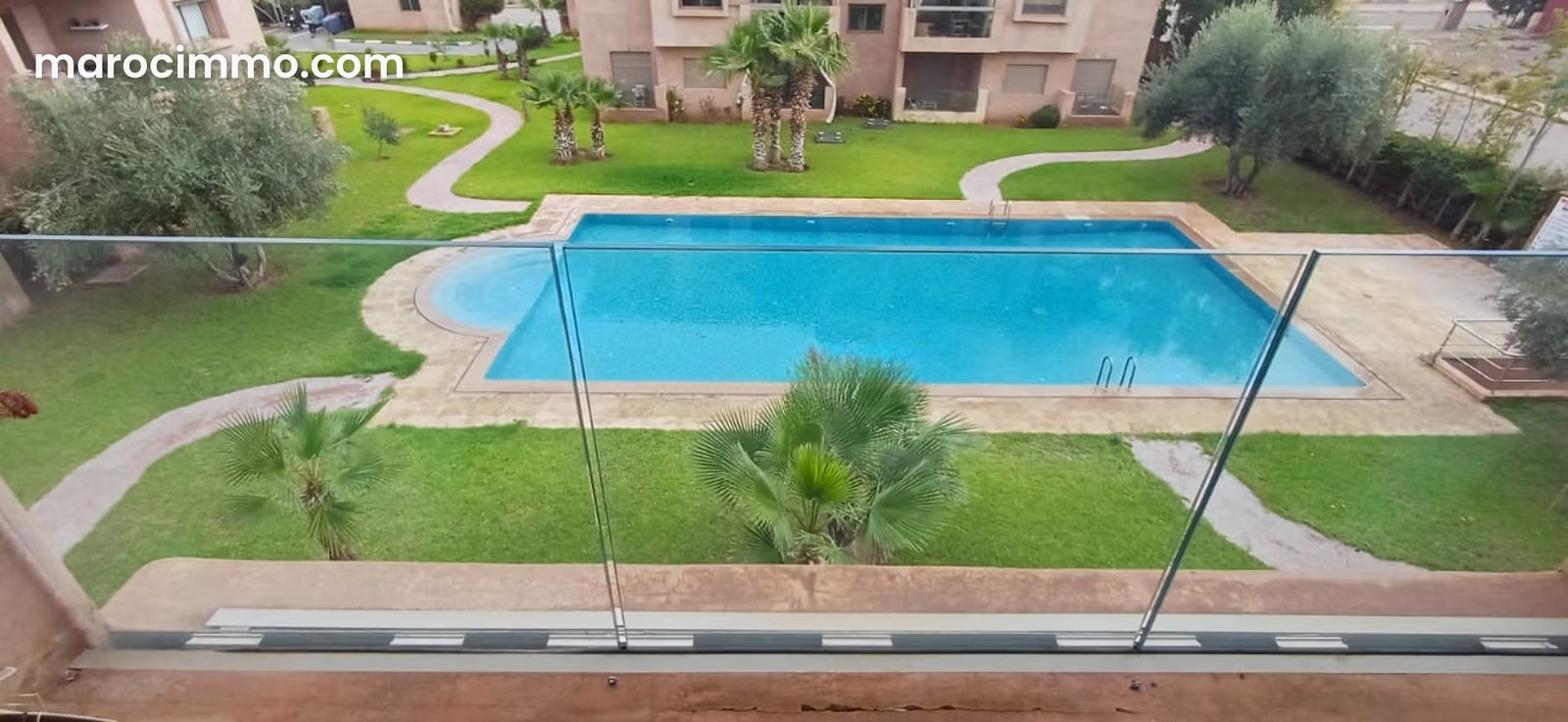 96 m² Apartment with Atlas Mountain Views on Avenue Mohammed VI, Marrakech — Marrakesh
