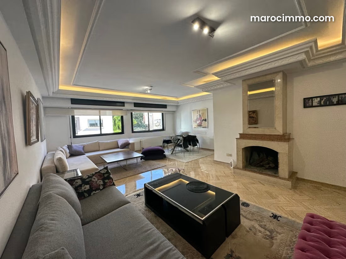 Appartement 162 m², 3 chambres avec garage titré, Racine Casablanca — Casablanca