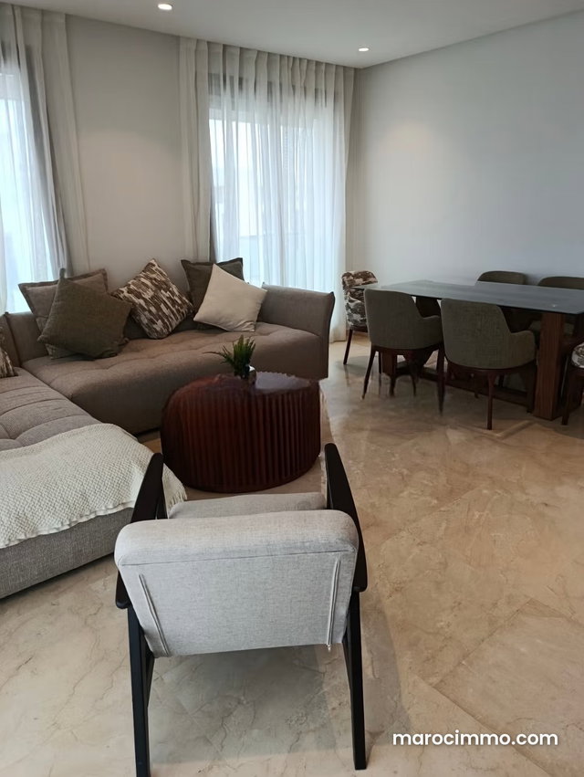 Appartement meublé à louer à rabat l’orangeraie souissi — 2