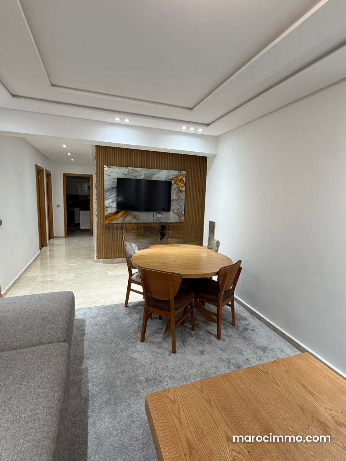 Appartement meublé vue mer quartier De La Plage Tanger — Tanger
