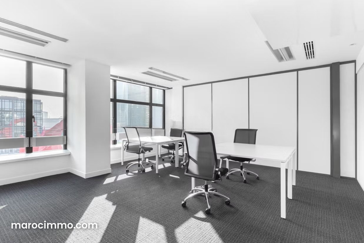 Bright Office for Rent in Quartier du Parc, Mohammedia — Mohammedia