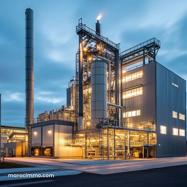 À LOUER – Bâtiment Industriel R3 — المحمدية