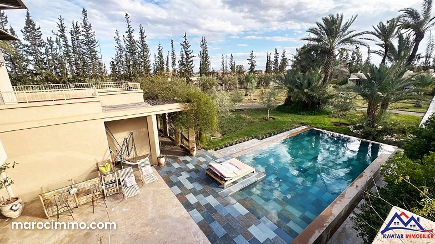 Villa de prestige 9939 m², 7 chambres, Route de Fès, Marrakech — Marrakech