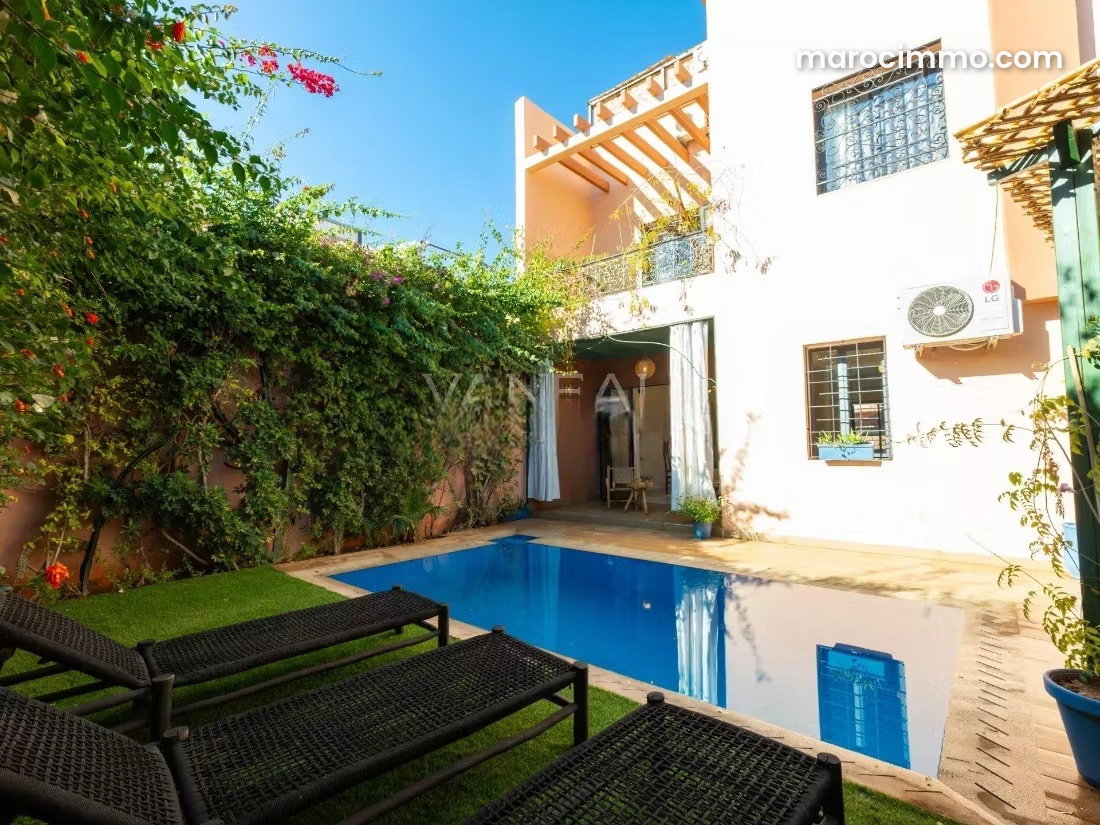 Maison 400 m² avec piscine, Les Portes de Marrakech — Marrakech