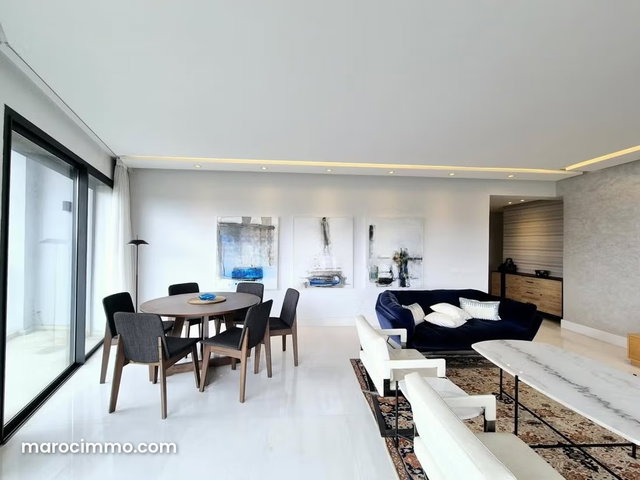 Superbe appartement meublé de 3ch à louer à oasis — 4