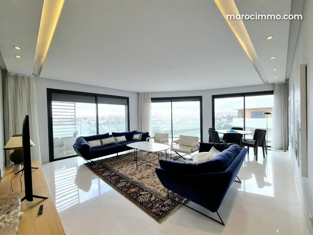 Superbe appartement meublé de 3ch à louer à oasis — 2