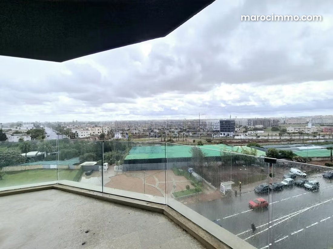 Furnished apartment with terrace for rent in Oasis, Casablanca — Casablanca
