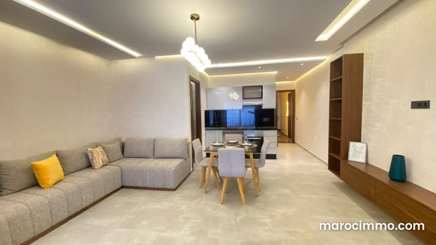 Appartement neuf 48 m², Quartier des Hôpitaux, Casablanca — Casablanca