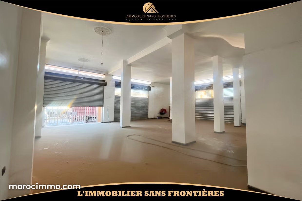 500 m² Commercial Premises with Basement, Azzouzia, Marrakech — Marrakesh
