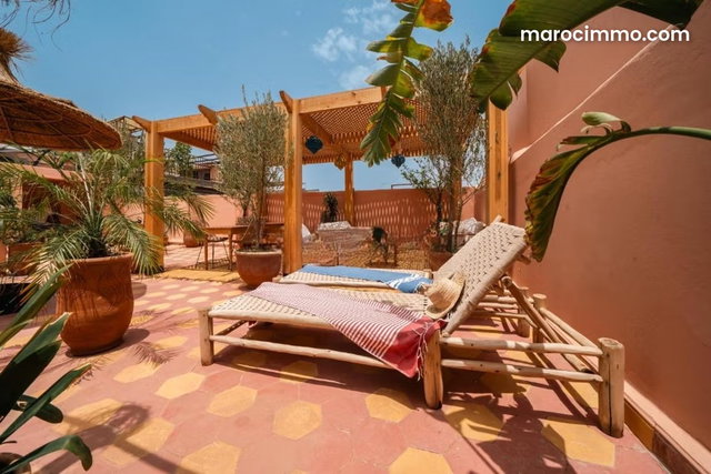 Joli riad 4 ch à vendre Mellah Médina — 4
