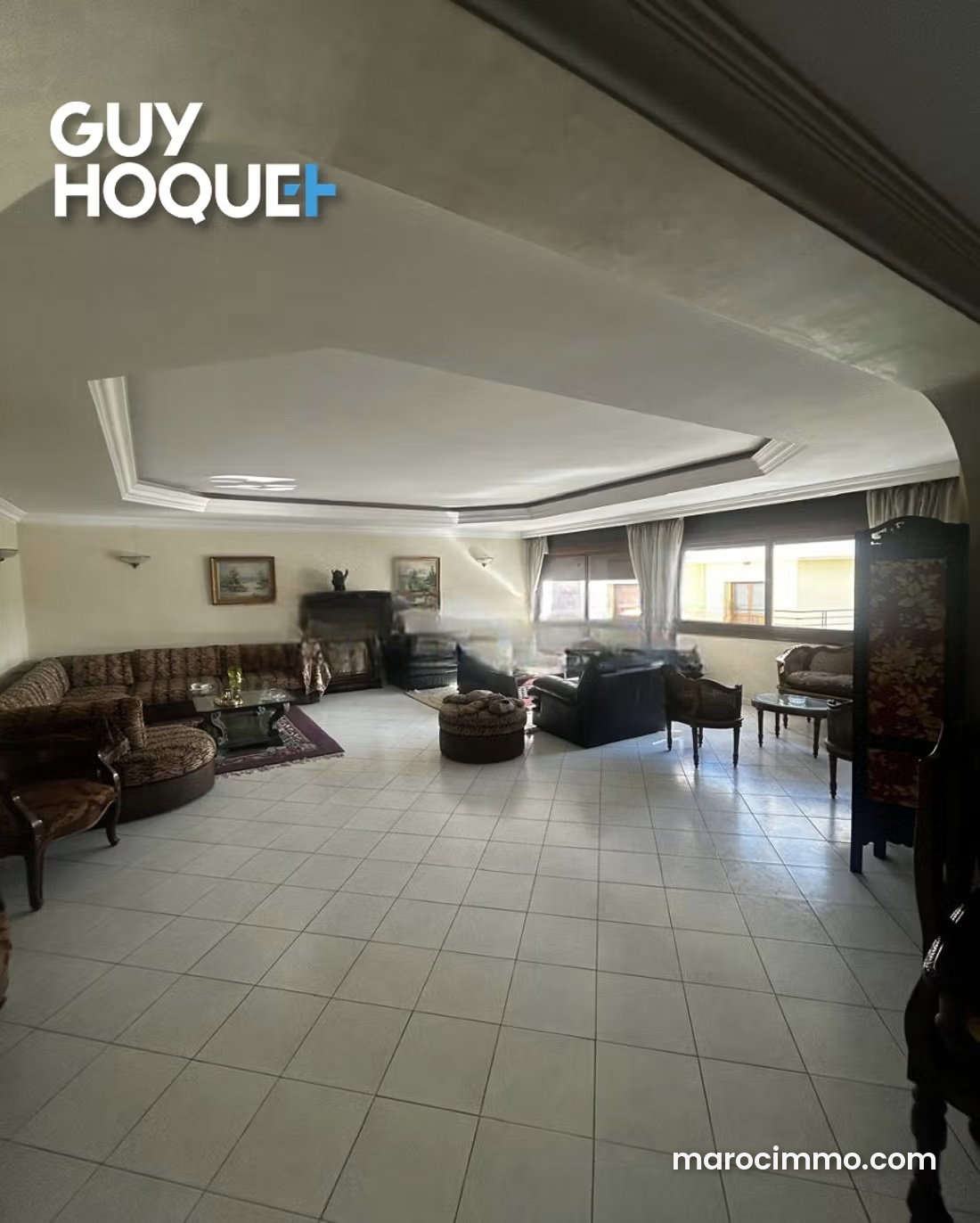 Large Furnished 211 sqm Apartment for Sale in Mers Sultan, Casablanca — Casablanca