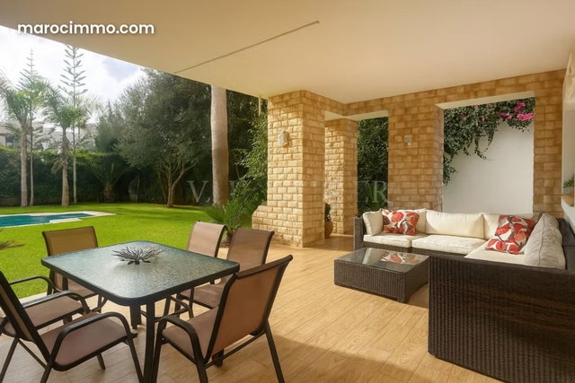 Vente Villa d’exception 4chambres avec piscine 863m2 à Dar Bouazza — 3