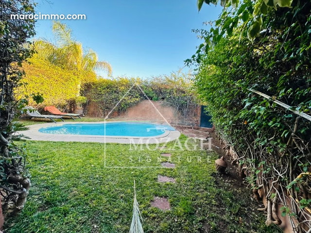 Villa plain pied meublée avec piscine privée — 3