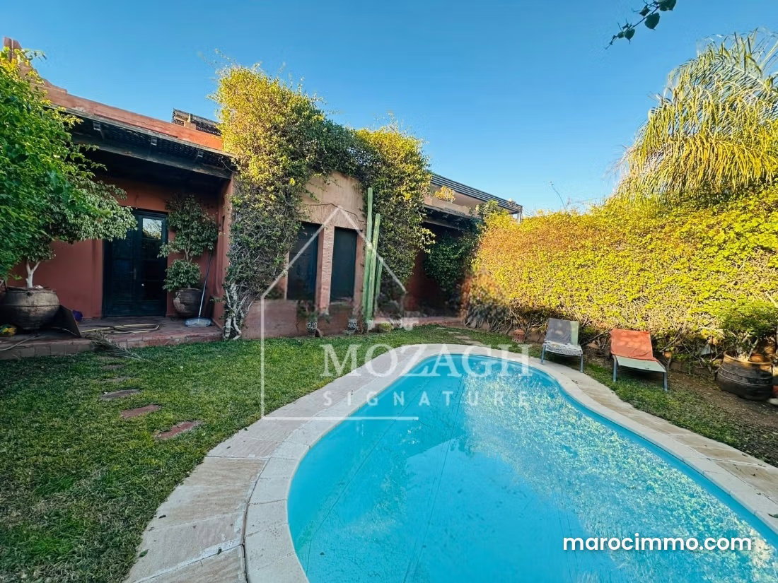 Furnished Villa with Private Pool, Palmeraie, Marrakech — Marrakesh