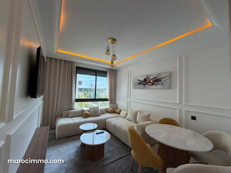 Appartement meublé à louer Ain Diab