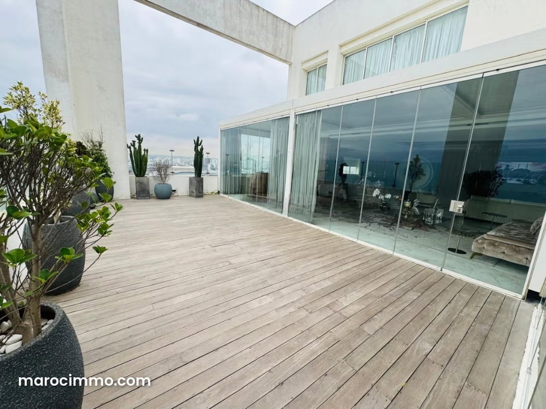 560 sqm Duplex with Sea Views, Casablanca Marina, Pool and Terraces — Casablanca