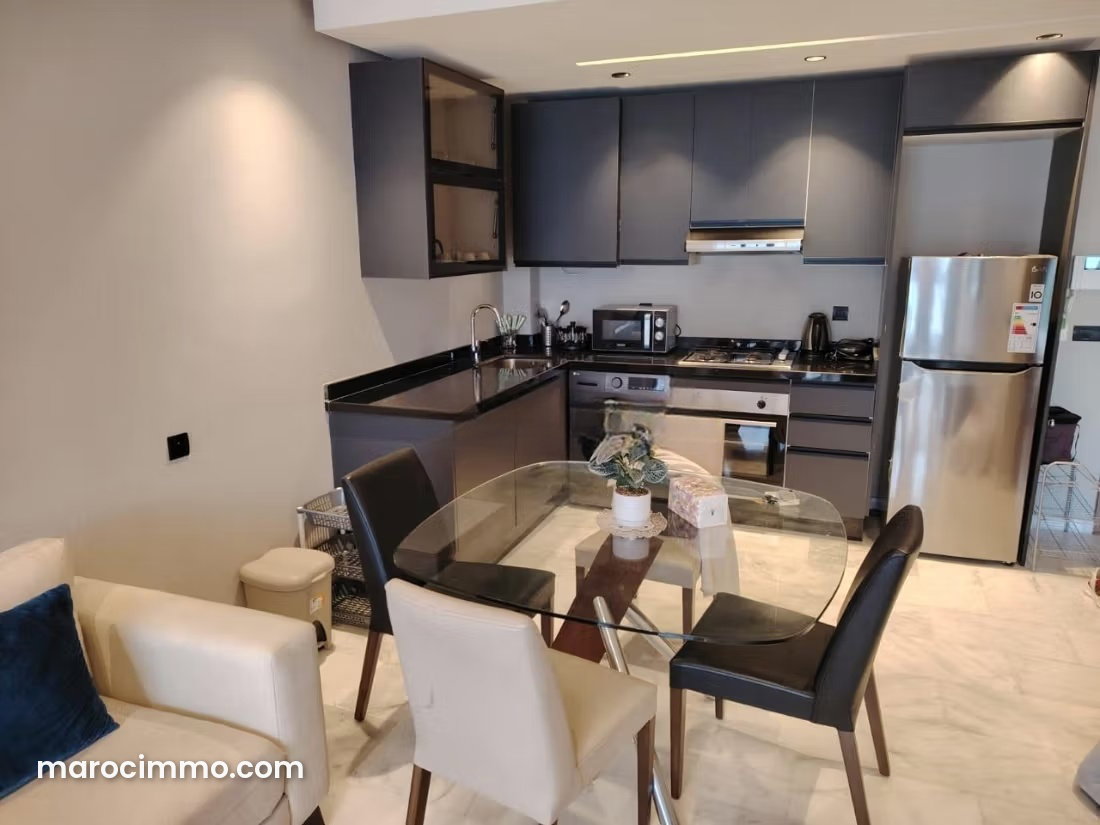 Furnished 50 m² Apartment for Rent in Palmier, Casablanca — Casablanca