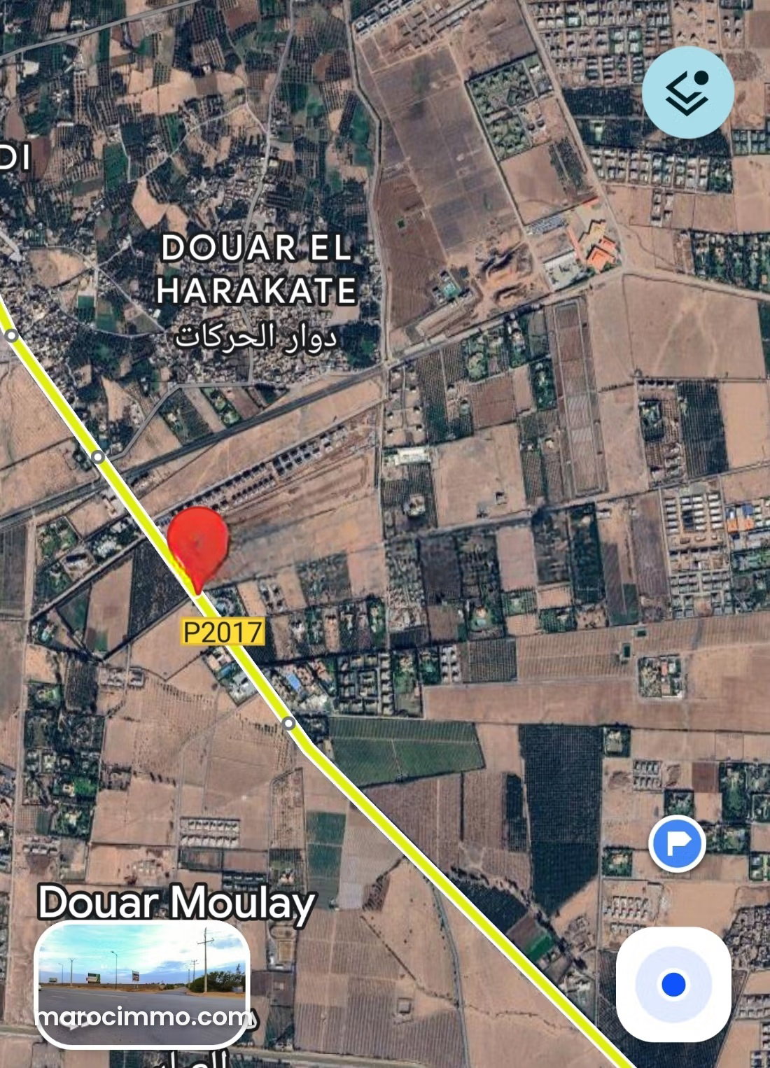 1,732 m² Plot on Ourika Road, Marrakech, with Atlas Views — Marrakesh