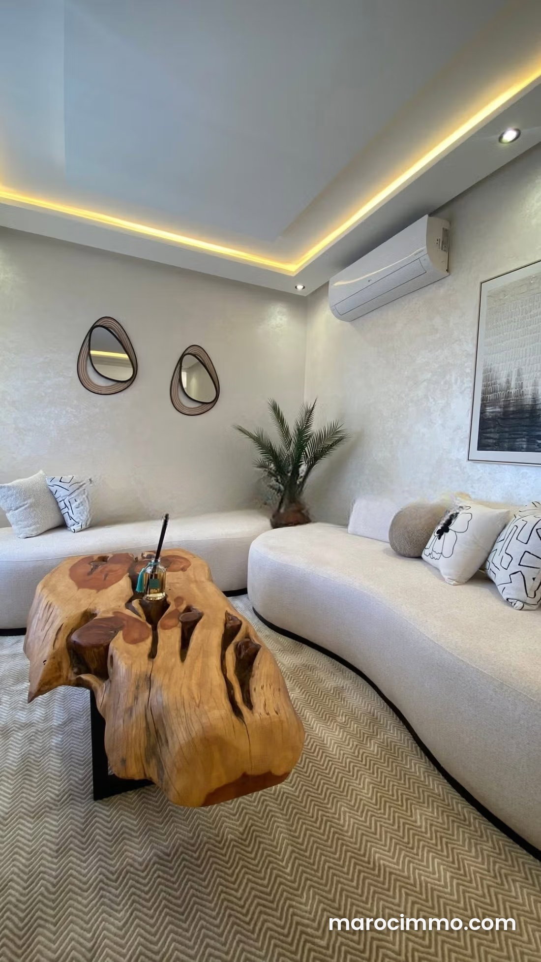 Furnished 100 sq m apartment with heritage views, Hassan, Rabat — Rabat