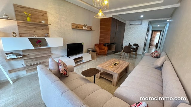 Luxury Apartment for Rent in Dar Bouazza - Pool and Sea View — 4