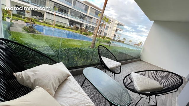 Luxury Apartment for Rent in Dar Bouazza - Pool and Sea View — Dar Bouazza
