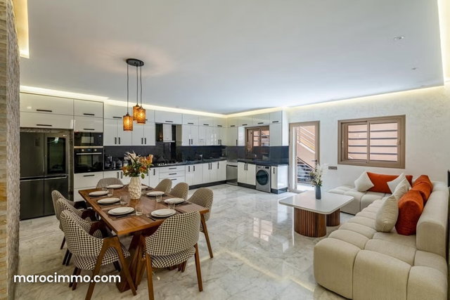 Villa meublée 6 ch à louer LD Agdal Marrakech — 4