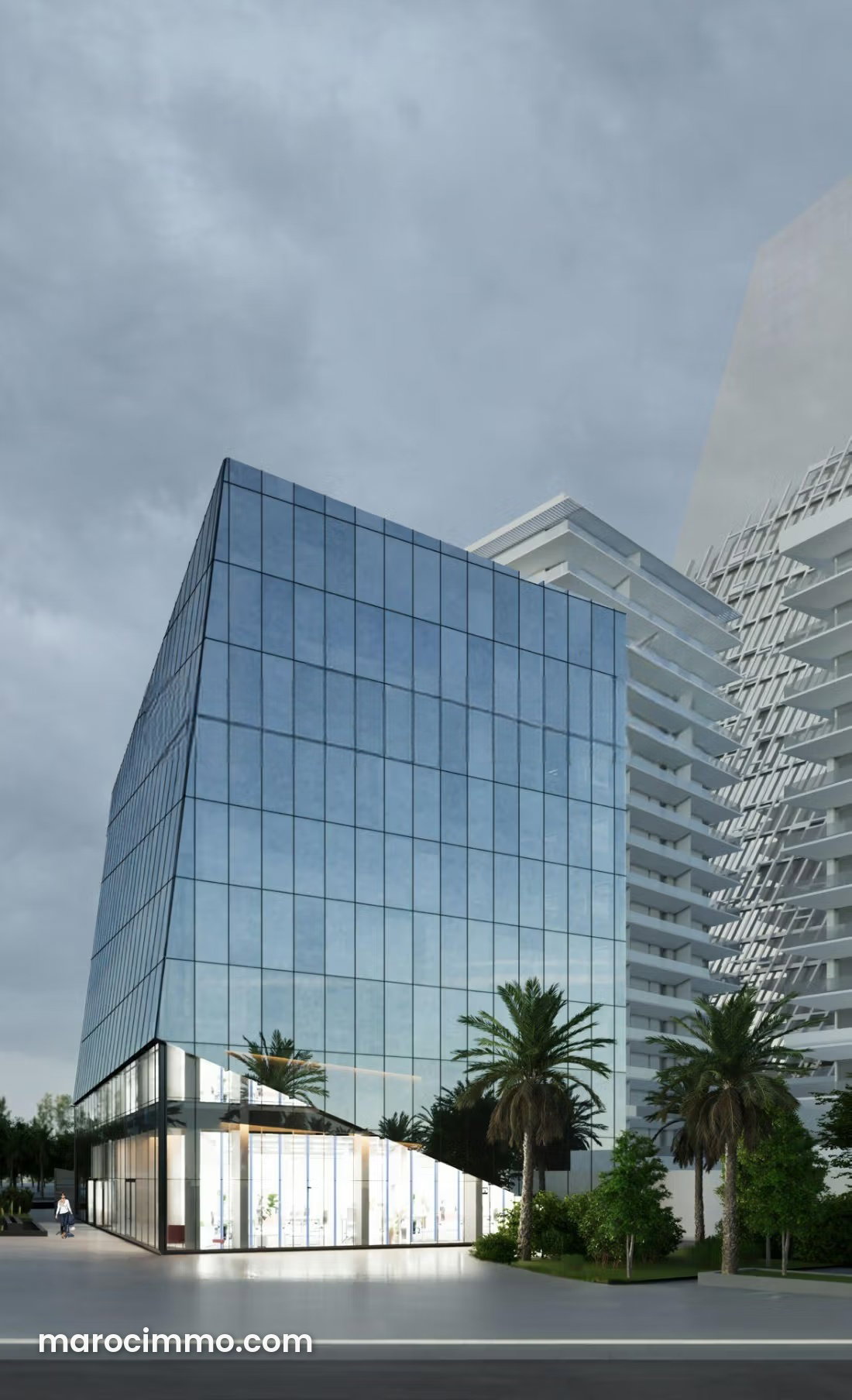 Immeuble de bureaux à louer à Casablanca Finance City — Casablanca