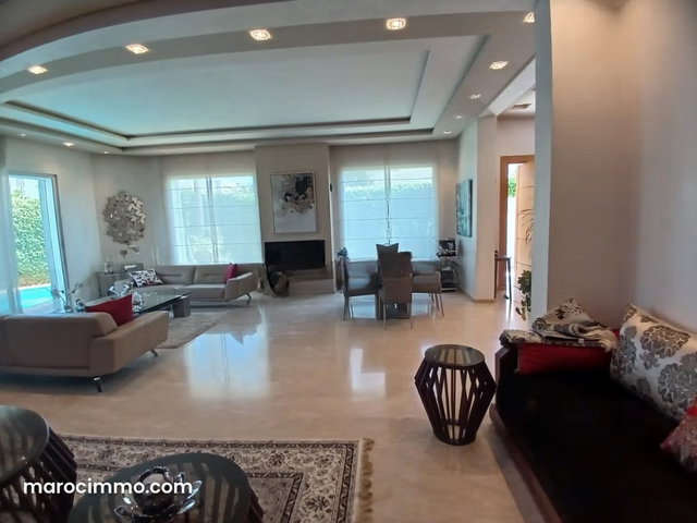 Maison de luxe à louer à Riyad. Surface totale 400 m². Climatisation et piscine — 5
